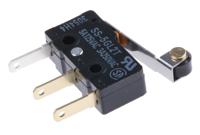 ss-5gl2t Omron Roller Lever Micro Switch, Tab Terminal, 5 A @ 125 V ac, SPDT, IP40
