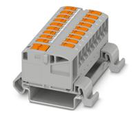 1019556 Phoenix Contact Distribution Block, 19 Way