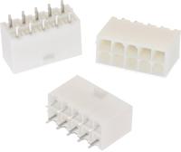 64902021122 Wurth Elektronik WR-MPC4 Series Vertical Through Hole PCB Header, 20 Contact(s), 4.2 mm Pitch, 2 Row, Shrouded
