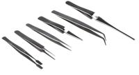 136-9870 RS PRO Carbon Steel, Tweezer Set