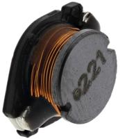 74456222 Wurth Elektronik, WE-PD4 No Wirewound Surface Mount Inductor with a Ferrite Core, 220 μH Wirewound ±10 % 900 mA Idc