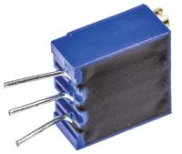 m64w202kb40 Vishay 64W Series 19 (Electrical), 22 (Mechanical)-Turn Through Hole Trimmer Resistor with Pin Terminations, 2kΩ ±10%