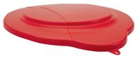 56934 Plastic Red Bucket Lid With Handle
