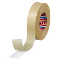 04939-00007-00 Tesa 04939 White Double Sided Tape, 0.235mm Thick, PE - 2 N/cm, PP - 2.5 N/cm, Steel - 5.5 N/cm, Cloth Backing