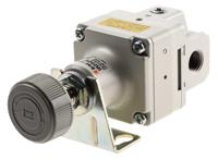 ir2020-02b SMC Rc 1/4 Pneumatic Regulator - 0.005MPa to 0.8MPa, 1/4in, 1MPa max. input