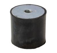 126-4914 RS PRO M10 Anti Vibration Mount, Female Buffer Foot with 161.24kg Compression Load