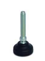224-5787 RS PRO M8 40mm Dia. Polyamide Adjustable Foot, 1000kg Static Load Capacity 30° Tilt Angle