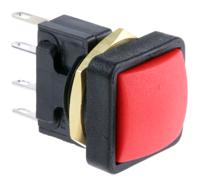 49-59222 ITW Switches 49-59 Series Push Button Switch, Momentary, Panel Mount, 16mm Cutout, SPDT, 250V ac, IP67
