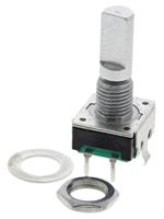 pec11r-4020f-s0024 Bourns 24 Pulse Incremental Mechanical Rotary Encoder with a 6 mm Flat Shaft (Not Indexed), Through Hole