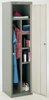 521-510 RS PRO 1 Door Steel Grey Locker, 1800 mm x 450 mm x 450mm