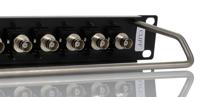 252-2985 BNC 20 Port Loaded Rack Patch Panel, 1U Rack Height