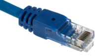791-7081 RS PRO, 30m Cat6, Blue RJ45 to Male RJ45 Male, U/UTP Unshielded, Terminated LSZH Sheath