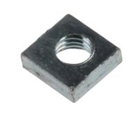 837-262 RS PRO M3 5.5mm Steel Square Nuts, Bright Zinc Plated Finish