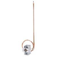 6020210002-021-000-25-1000-40-10-00-00-000-00-6 Jumo Capillary Thermostat, 50°C Max, Automatic Reset, Panel Mount