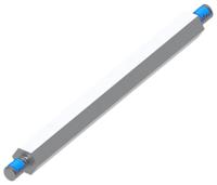 so-1515-02-01-01-l Samtec Standoff, #4-40 Thread, 15.15mm Body, Aluminium, Male/Male
