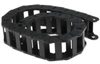 200050750 Igus 200, e-chain Black Cable Chain - Flexible Slot, W73 mm x D35mm, L1m, 75 mm Min. Bend Radius, Igumid G