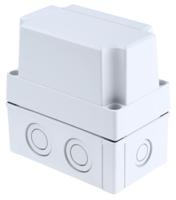pcm-100125-g-enclosure Fibox Grey Polycarbonate Enclosure, IP66, IP67, Grey Lid, 130 x 80 x 125mm