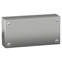 nsysbx15308 Schneider Electric PanelSeT SBX Series Stainless Steel Wall Box, IP66, 150 mm x 300 mm x 80mm
