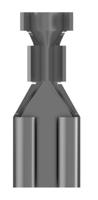 5-160447-5 TE Connectivity FASTIN-FASTON .250 Uninsulated Female Spade Connector, Receptacle, 6.35mm Tab Size, 1mm² to 2.5mm²