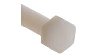 232-6999 RS PRO Plain Nylon, Hex Bolt, M8 x 40mm