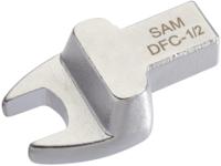 dfc-1 SAM DFC Series Open Ended Insert Torque End-Fitting, 1 in, 14 x 18mm Insert, Satin Finish