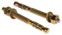 908-6980 RS PRO Carbon Steel Anchor Bolt M12 x 120mm, 12mm Fixing Hole