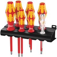 05006147001 Wera Phillips; Slotted Insulated Screwdriver Set, 7-Piece