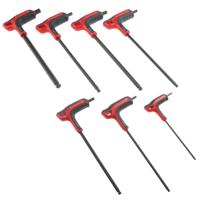 mod84tzsa Facom 7 piece T Shape Metric Hex Key Set, 3 - 4 - 5 - 6 - 7 - 8 - 9 - 10mm