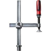 twv16-20-15-2k Bessey Table Clamp Plastic Handle with Variable throat depth fits 16mm welding tables, For Use With Fits 16 Matrix