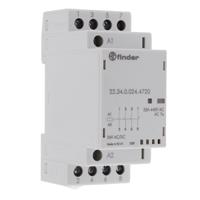 223400244720 Finder 22 Contactor, 24 V ac/dc Coil, 4-Pole, 25 A