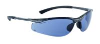 contpsf Bolle CONTOUR II Anti-Mist Safety Glasses, Smoke PC Lens