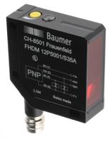 fhdm-12p5001-s35a Baumer Diffuse Photoelectric Sensor, Block Sensor, 15 mm → 300 mm Detection Range