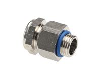 52001879 Lapp SKINDICHT Series Nickel Nickel Plated Brass Cable Gland, M10 Thread, 5.5mm min., 7mm max., IP66, IP68