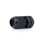 358-123 RS PRO Black Nylon Cable Gland, M22 Thread, 8mm min., 13mm max., IP68