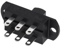 s602031ss03q C & K Panel Mount Slide Switch DPDT 12 A @ 125 V ac Slide