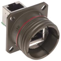 rjftv21rag Amphenol Socapex RJFTV Series Female RJ45 Connector, Panel Mount, Cat5e Right Angle 1 Port 8 -Way