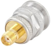 56s132-k00l5 Rosenberger Straight 50Ω RF Adapter TNC Plug to SMA Socket 10GHz