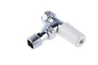 601038 Pegler Yorkshire Chrome Plated Brass 15 mm Compression to 1/2 in BSP Manual Radiator Valve