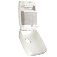 6945 Aquarius Plastic White Wall Mounting Towel Dispenser, 274mm x 418mm x 146mm