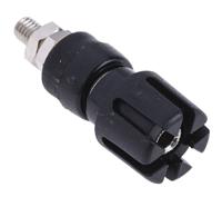 677-8740 RS PRO 4mm Black Terminal Post, 30A, 2BA Thread