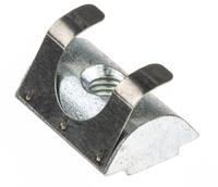 180-9127 RS PRO M6 T-Slot Nut, Connecting Component, Strut Profile 30 mm, Groove Size 6mm