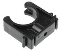 167061038 Georg Fischer PP Black Pipe Clamp, 0.63in x 2in x 1.42in, 0.24in
