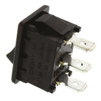 srb23a2bbbnn ZF SPDT, On-On Rocker Switch Panel Mount