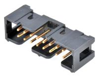 n2516-5002rb 3M 2500 Series Right Angle Through Hole PCB Header, 16 Contact(s), 2.54 mm Pitch, 2 Row, Shrouded