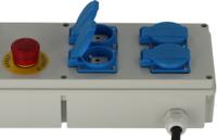 1154911 brennenstuhl BD 4 Phase Distribution Board, 4 Way, 30 mA