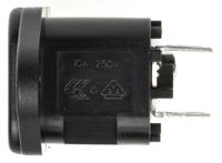 px058028 Bulgin C14 Panel Mount IEC Connector Male, 10A, 250 V