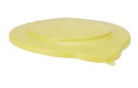 56956 12L Polypropylene Yellow Bucket Lid No