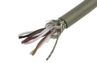 b961043-ge321 Alpha Wire ProTekt Series Data Cable, 4 Pairs, 8 Cores, 0.09 mm², Screened, 28 AWG, 50m, Screened Shield