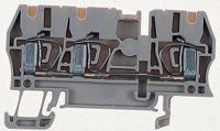 1775530000 Weidmuller  ZDU Series Beige, 1.5mm², Single-Level, Clamp Termination