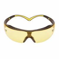 sf403xsgaf-yel 3M SecureFit Anti-Mist Safety Glasses, Amber PC Lens